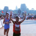 猫ひろしさん、カンボジア国内1位。アンコールワット国際ハーフマラソン2015年結果発表！